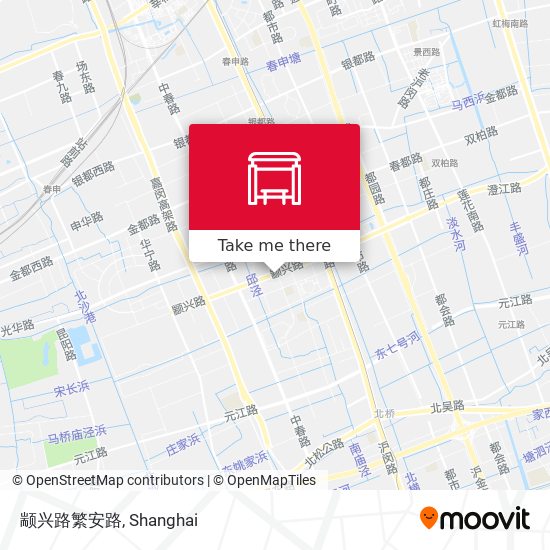 颛兴路繁安路 map