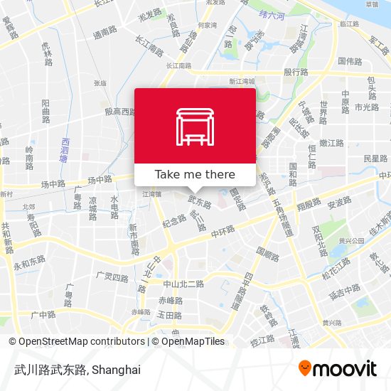武川路武东路 map