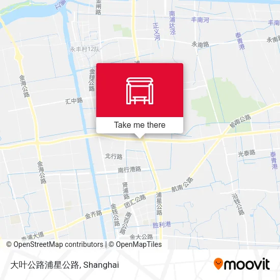 大叶公路浦星公路 map