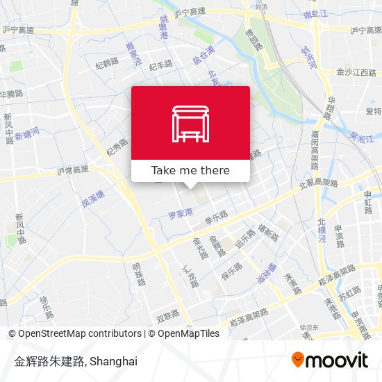 金辉路朱建路 map