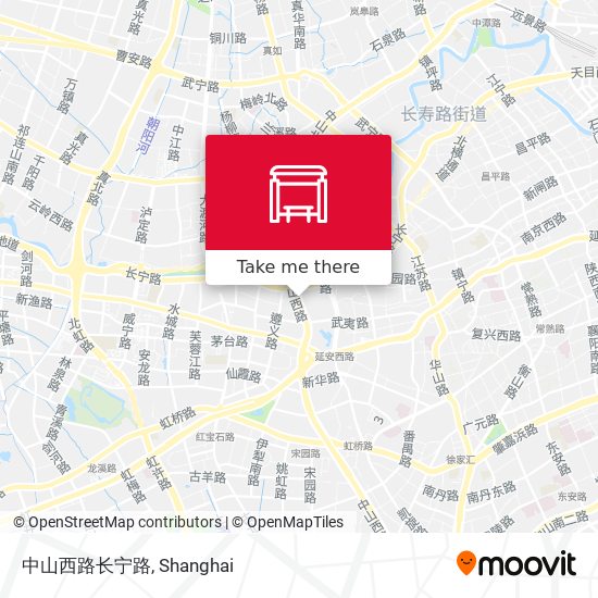 中山西路长宁路 map