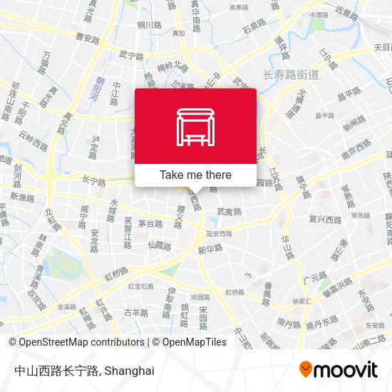中山西路长宁路 map
