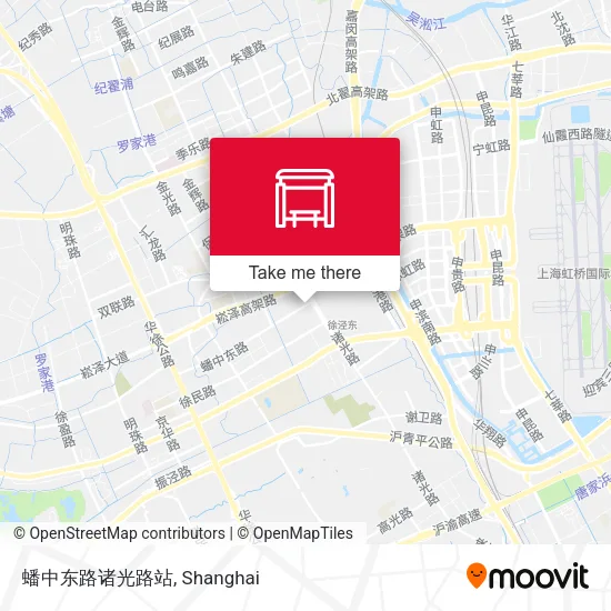 蟠中东路诸光路站 map