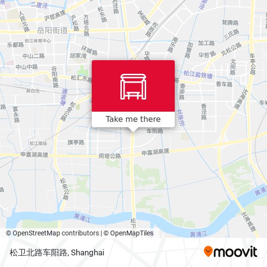松卫北路车阳路 map