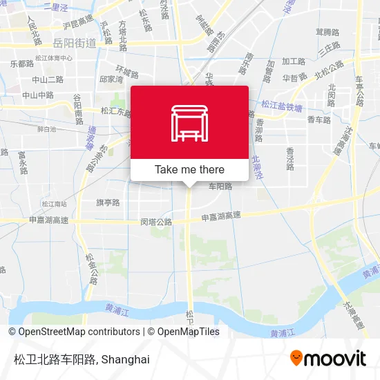 松卫北路车阳路 map