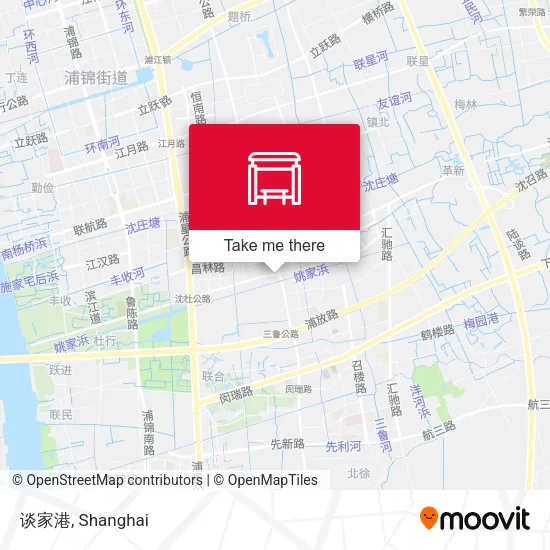 谈家港 map