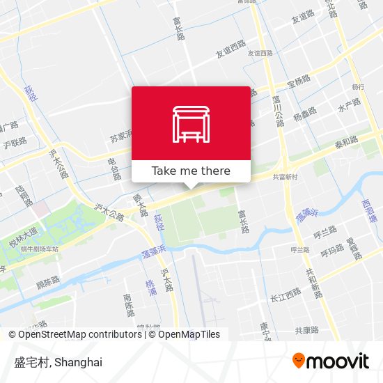 盛宅村 map