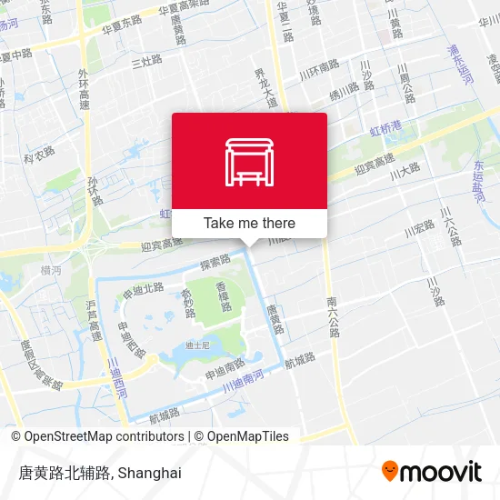 唐黄路北辅路 map