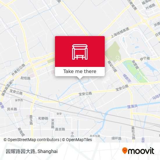 园耀路园大路 map
