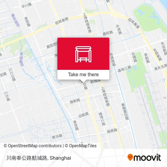 川南奉公路航城路 map