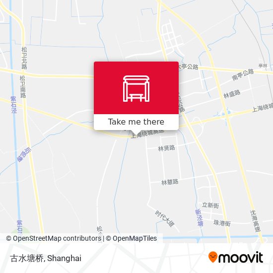 古水塘桥 map