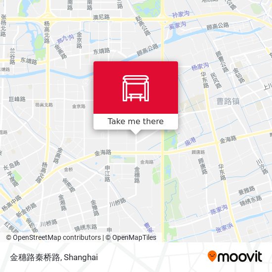 金穗路秦桥路 map