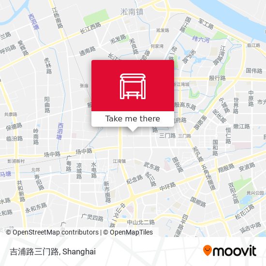 吉浦路三门路 map