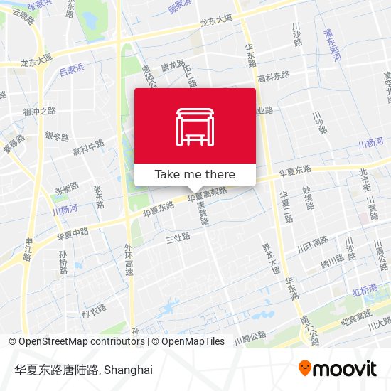 华夏东路唐陆路 map