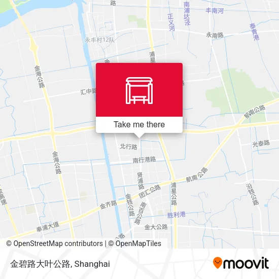 金碧路大叶公路 map
