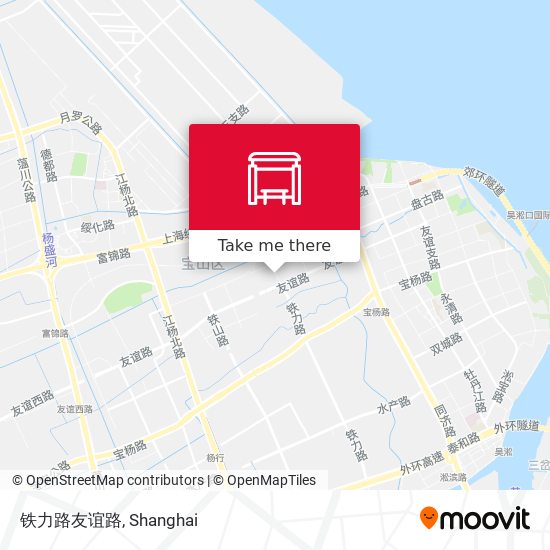 铁力路友谊路 map