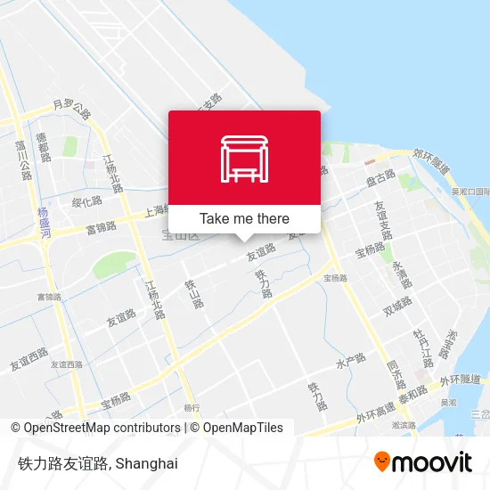 铁力路友谊路 map