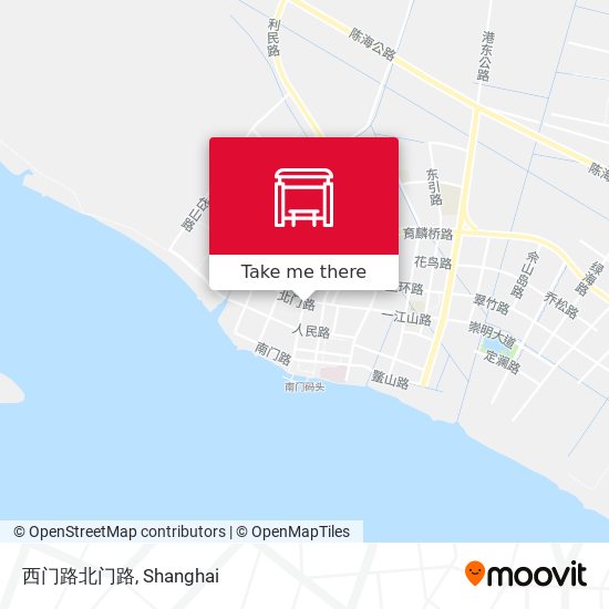 西门路北门路 map