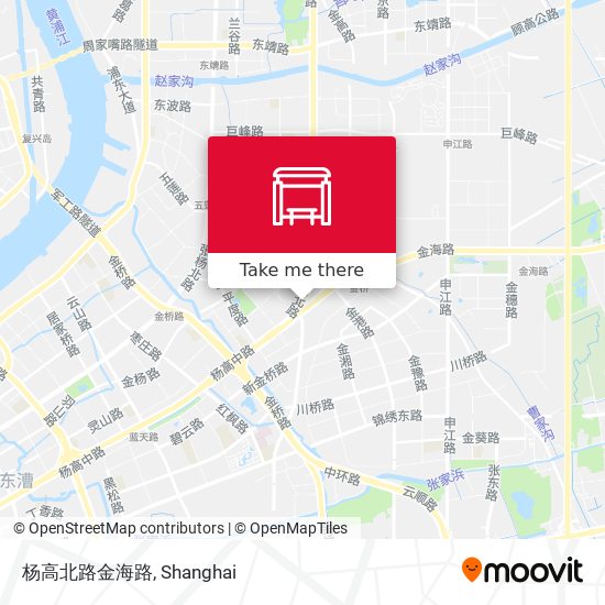 杨高北路金海路 map