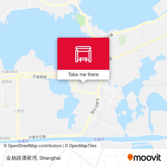 金杨路潘家湾 map