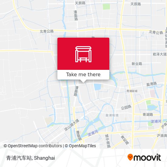青浦汽车站 map