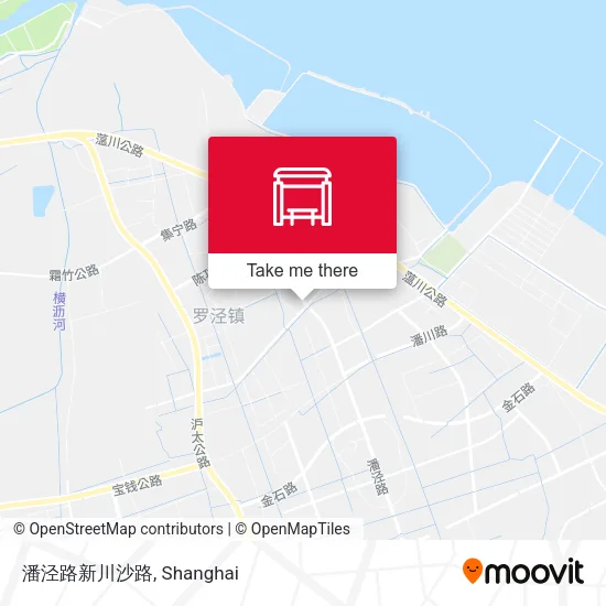 潘泾路新川沙路 map