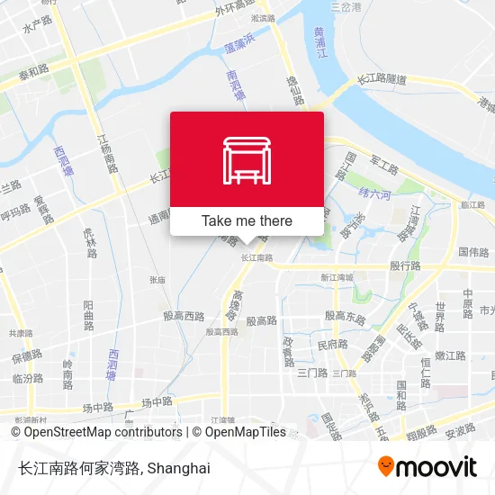 长江南路何家湾路 map