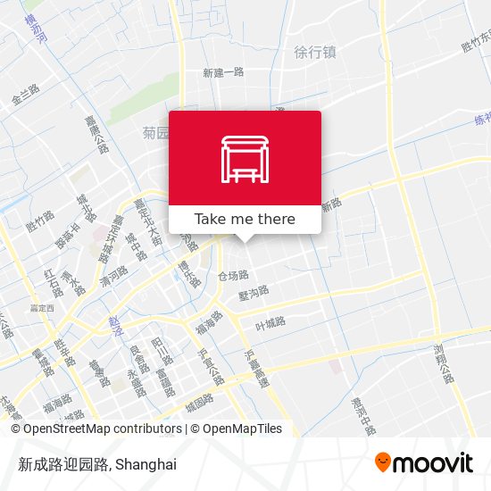新成路迎园路 map