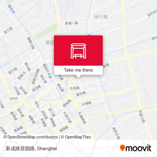 新成路迎园路 map