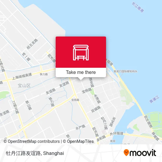 牡丹江路友谊路 map