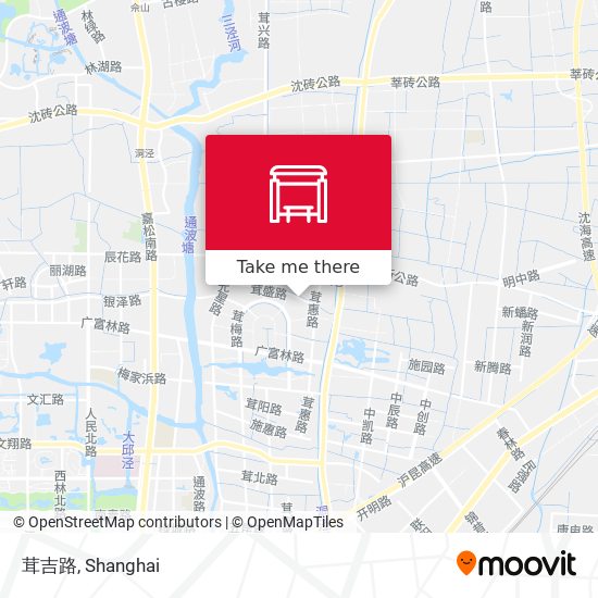 茸吉路 map