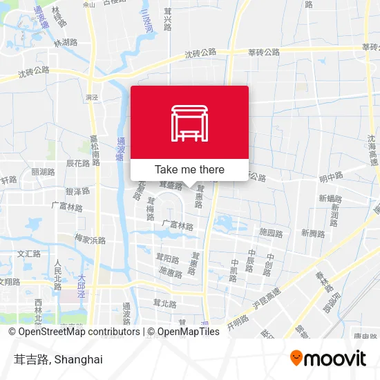 茸吉路 map