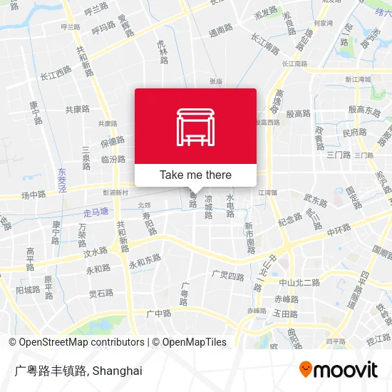 广粤路丰镇路 map
