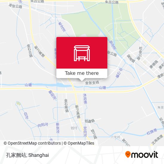 孔家阙站 map