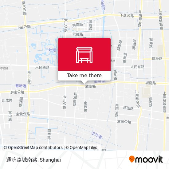 通济路城南路 map