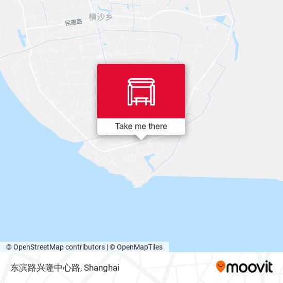 东滨路兴隆中心路 map