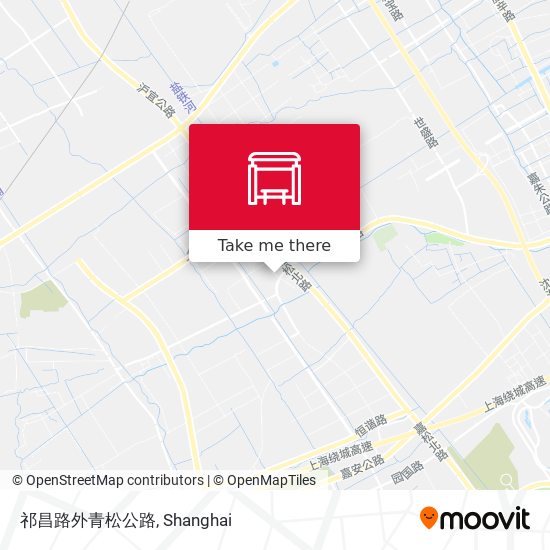 祁昌路外青松公路 map