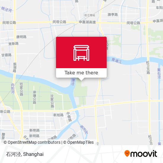 石河泾 map