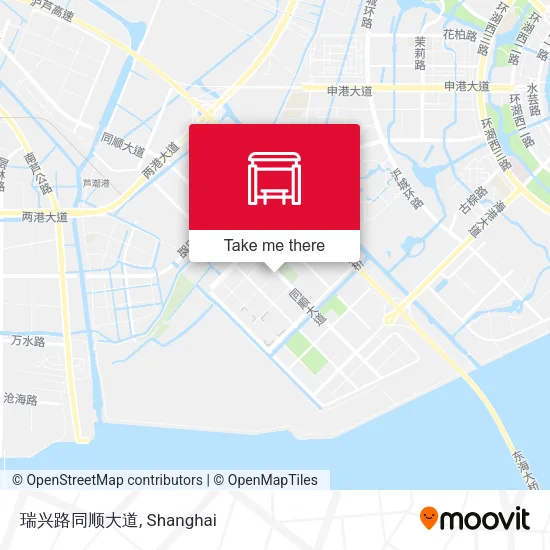 瑞兴路同顺大道 map