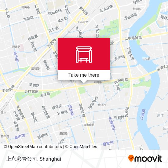 上永彩管公司 map