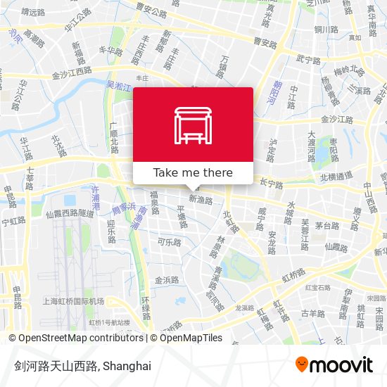 剑河路天山西路 map