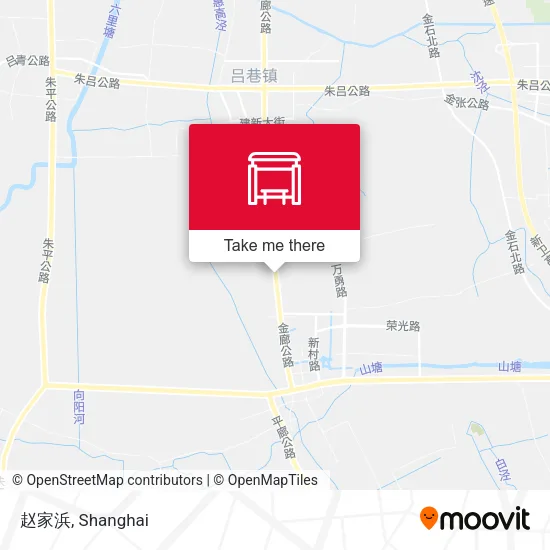 赵家浜 map