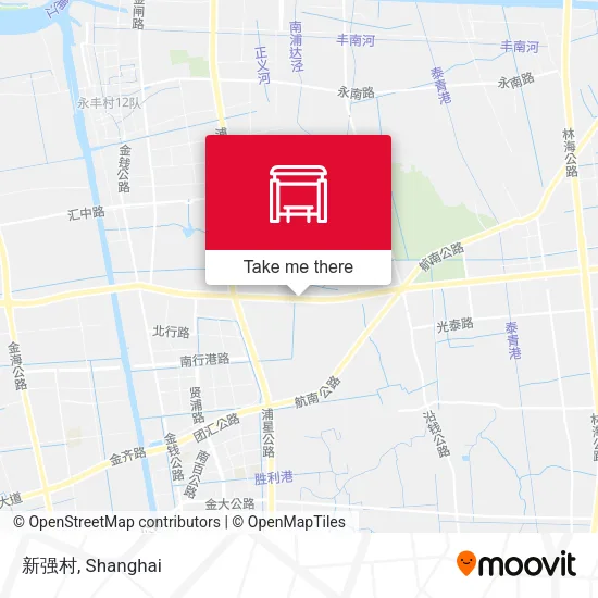 新强村 map