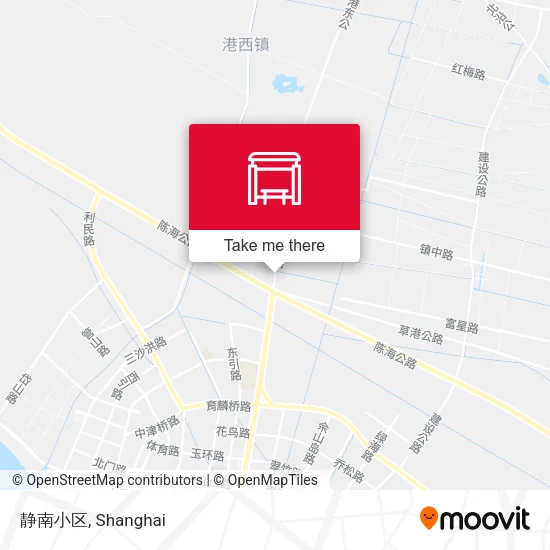 静南小区 map