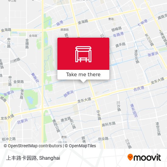 上丰路卡园路 map