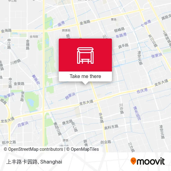 上丰路卡园路 map