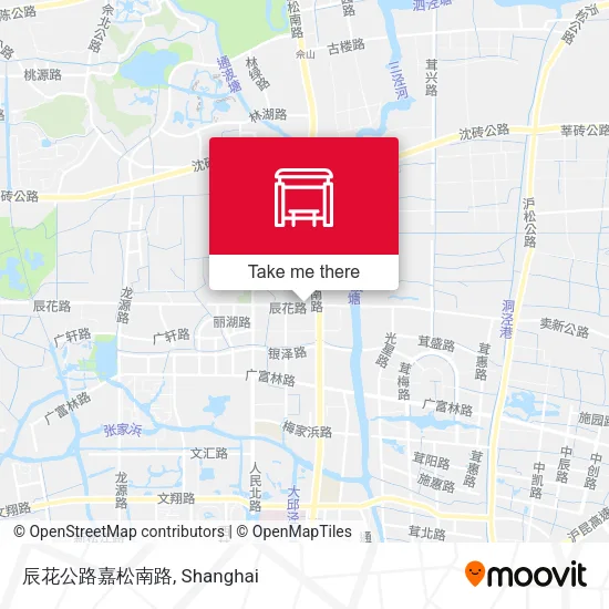 辰花公路嘉松南路 map