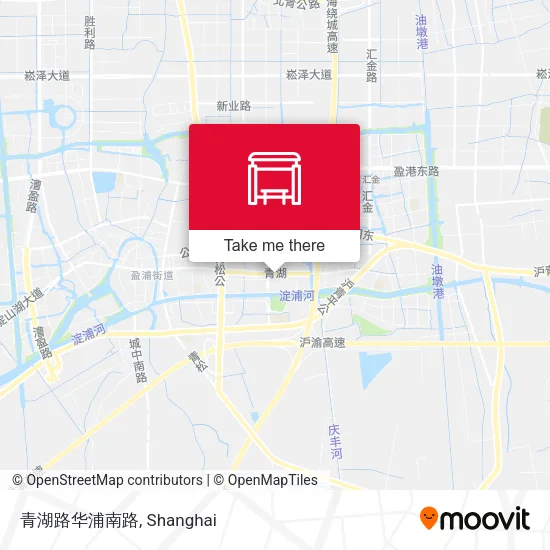 青湖路华浦南路 map