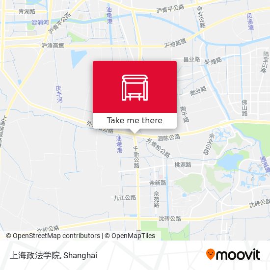 上海政法学院 map