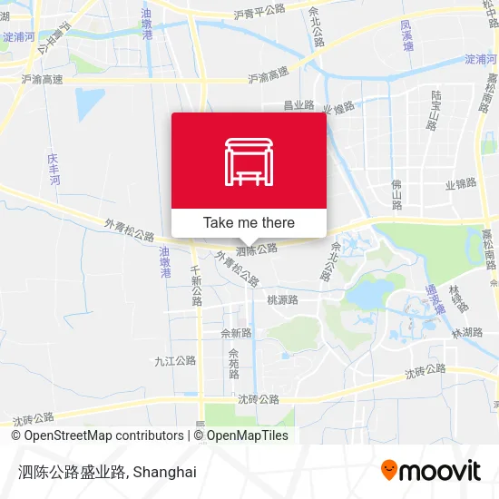 泗陈公路盛业路 map